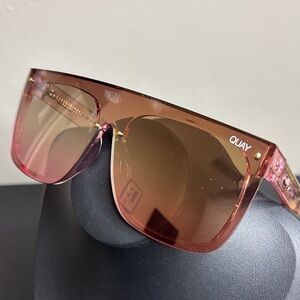 Quay Australia Pink Oversized Jaded 125 Sunglasses